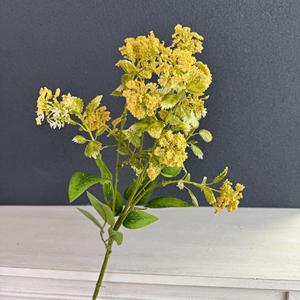 Fleurs artificielles d'osmanthus Jinxi, branche unique en soie, pour mariage, photographie en extérieur, décorations d'intérieur, blanc, jaune, champagne - Product Image 4