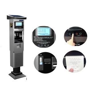 Compteur de stationnement COMA PM10 d'occasion avec borne de paiement, communication GSM/GPRS/4G, lecteur de carte à puce/magnétique, validateur de pièces programmable - Product Image 5