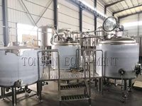 Système de brassage automatique de bière artisanale en acier inoxydable 2000L 1000L 500L – Cuve sous pression haute productivité pour usage domestique