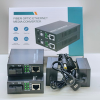 Offre Spéciale – Convertisseur Média Gigabit RJ45 1 Port avec Protection Foudre pour Caméra IP CCTV Extérieure et Câblage Longue Distance