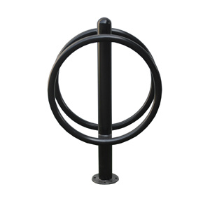 Portabicicletas Circular personalizado Bloqueo de soporte Bastidores seguros para bicicletas Instalación de portabicicletas único para estacionamiento - Product Image 2