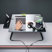 2-en-1 Type-C OTG Converter Adapter 30W PD Fast Charging USB 2.0 Extension Cable USB C Dock Station Type Hub for Mobile Phone