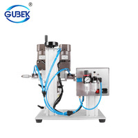 Machine de capsulage semi-automatique à opération XLSGJ-6300 facile Machine de capsulage manuelle pour le capsulage rond à dessus plat
