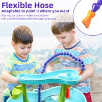 Pompe à eau submersible Freesea 18W, écologique, en plastique, pour jeux aquatiques extérieurs, avec joint universel réglable, pour jeux d'eau d'été pour enfants
