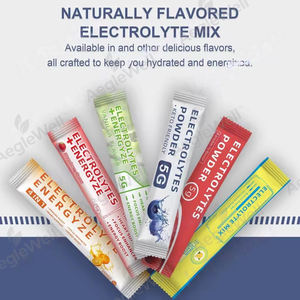 ผงอิเล็กโทรไลต์ละลายน้ำ Aeglewell OEM ผงอิเล็กโทรไลต์บลูเบอร์รี่ธรรมชาติ ผงอิเล็กโทรไลต์สำเร็จรูปสำหรับตลาดสหรัฐอเมริกา - Product Image 3