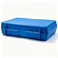 U-S006 Boîte de transport robuste en plastique PP de 16 pouces, couleur personnalisée, antichoc, avec insert en mousse prédécoupée de protection