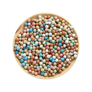 Piedras de arcilla de colores para plantas en macetas, hidroponía, suculentas, jardinería, 500g, absorción media, pH 02 - Product Image 4