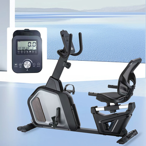 <span class=keywords><strong>Vélo</strong></span> d'exercice couché à faible impact, respectueux des <span class=keywords><strong>genoux</strong></span>, magnétique interne bidirectionnel, avec écran LCD pour la maison - Product Image 5