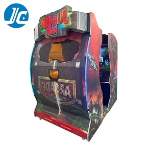 Máquina de Juego Arcade de Disparos Jurassic Park, Marca JC, Operada con Monedas, Versión para 2 Jugadores con Asientos para Niños, Pistola de Luz, para Interiores, 1 Año de Garantía - Product Image 5