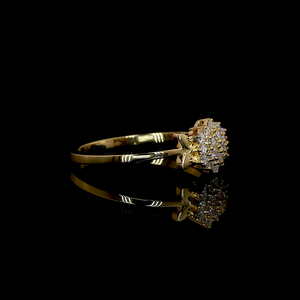 ชุดแหวนเพชร14K 18K ประดับดอกไม้ - Product Image 2