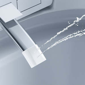 Toilette intelligente en céramique moderne avec fonction bain automatique, télécommande, valve de vidange en S et siège chauffant - Vente en gros - Product Image 4
