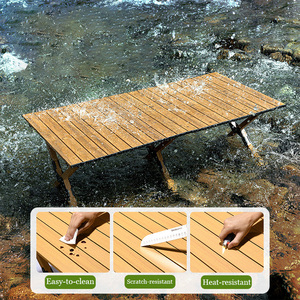 <strong>High</strong> Carbon Steel Portable Korea Egg Roll up Foldable Camping <strong>Tables</strong> <strong>Folding</strong> <strong>Table</strong> for Outdoor Picnic - Product Image 5