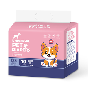 Pañales Desechables para Perros, Ultra Absorbentes, con Logotipo Personalizado, al por Mayor, ODM/OEM, a Prueba de Fugas, Talla XXL, para Razas Pequeñas, Machos y Hembras - Product Image 1