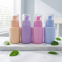 Bouteille de fond de teint liquide pour macaron 30ml, bouteille cosmétique, emballage en verre, bouteille d'émulsion de voyage, vente en gros