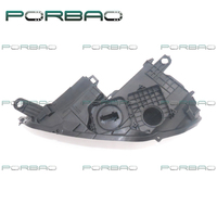 PORBAO pour SCIROCCO 14-16 : Boîtier de phare arrière en PP pour pièces automobiles, compatible HID Xénon, vente directe usine