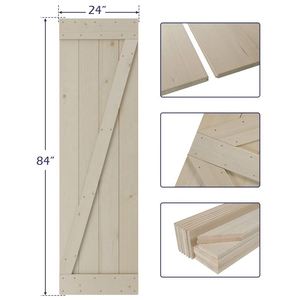 Ensembles de quincaillerie modernes en bois massif pour portes de grange DIY, étanches, avec conception de modèle 3D, pour chambre à coucher, entrée d'hôtel, salon, extérieur, appartement - Product Image 6