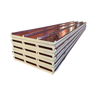 ألواح فولاذية مموجة من البولي يوريثان 50-من البولي يوريثين المعزول Eps Pir ، ألواح حائط معدنية خارجية - Product Image 4