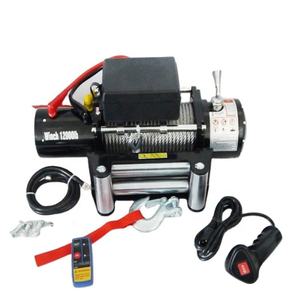 Mini Cabrestante Eléctrico Portátil JYH <span class=keywords><strong>para</strong></span> Barcos, 12v 24v 6000lbs, Cable de Acero <span class=keywords><strong>para</strong></span> Auto <span class=keywords><strong>4x4</strong></span> - Product Image 1