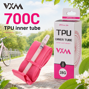 Cámara de aire VXM 700C de TPU 18-32C 28g con válvula Presta plegable de 45/65/85mm, a prueba de pinchazos y de alta resistencia para bicicletas de carretera y gravel - Product Image 1