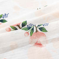 Mousseline Arbre Imprimé Anti-boulochage Doux Respirant Coton Bambou Bébé Mousseline Couverture d'emmaillotage