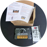 Bouton de contrôleur de bande de LED de couleur unique ajuster le gradateur de la télécommande DC12V-24V LED gradateur LED avec télécommande pour la lumière LED