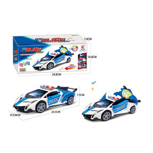 Gran oferta, coche deportivo de juguete para niños, versión extendida, coches de policía eléctricos giratorios de 360 grados, juguetes con luz y música - Product Image 4