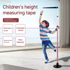 휴대용 의료용 신장계 70-190cm 알루미늄 합금 접이식 신장 측정 막대 자 가정용 - Product Image 3