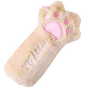 Trousse à crayons en peluche patte de <span class=keywords><strong>chat</strong></span> mignon de grande capacité Sac de papeterie élégant Idée cadeau parfaite <span class=keywords><strong>pour</strong></span> les étudiants - Product Image 5