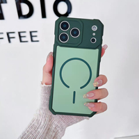 Nouvelle coque de téléphone 2026 pour iPhone 17 16 Pro Max en TPU/PC, étanche, antichoc, design dégradé, protection arrière anti-chute