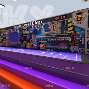 Fabricant d'équipements de terrain de jeu intérieur pour enfants, parcours Ninja personnalisés, parcours de cordes en altitude, et équipements de sport <span class=keywords><strong>Mario</strong></span>, directement de l'usine - Product Image 1