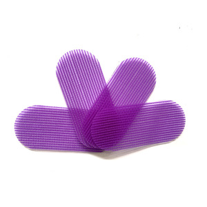 Frange cassé cheveux autocollants Nylon <span class=keywords><strong>Velcro</strong></span> ruban auto-adhésif bigoudis maquillage fort adhésif sans couture fixe frange autocollants - Product Image 2