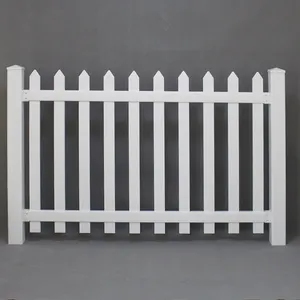 Simple and Flexible Miniature Picket Fence For Yard Fence