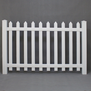 Valla de Jardín de PVC Simple y Flexible, Valla de Piquetes en Miniatura, Venta Directa de Fábrica, Panel de Valla de Jardín de PVC Altamente Seguro para Uso en Exteriores - Product Image 1