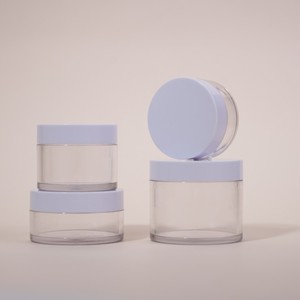 Frascos de Plástico PET Transparentes para Cosméticos, 100ml 200ml 300ml, Envases para <span class=keywords><strong>Crema</strong></span> Corporal, Botellas para <span class=keywords><strong>Polvo</strong></span> Suelto para el Cuidado de la Piel - Product Image 5
