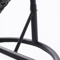 Chaise suspendue d'extérieur DAIJIA en rotin PE, chaise à bascule individuelle