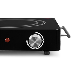 Customization Household Cooking Glass Ceramic Electric Stove Portable Countertop Burner Double Infrared <strong>Cooker</strong> - Product Image 6