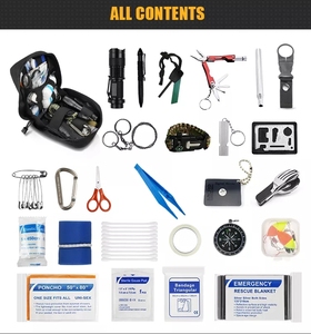 Du Lịch Ngoài Trời chấn thương Băng Mini y tế Survival Viện trợ đầu tiên túi khẩn cấp <span class=keywords><strong>Kit</strong></span> Viện trợ đầu tiên - Product Image 3