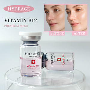 Ampolla Revitalizante de Vitamina B12 de Marca Privada OEM 5ml, Ácido Hialurónico Hidratante <span class=keywords><strong>y</strong></span> Nutritivo, Suero Facial Personalizado para Salón de Belleza - Product Image 4