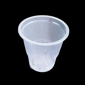 Customized Disposable Transparent PET Milk Tea Eco-friendly Biodegradable Plastic Drinking Cups