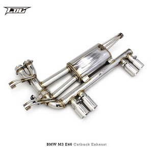 Sistema de <span class=keywords><strong>Escape</strong></span> BOSKA de 1 Eje para <span class=keywords><strong>BMW</strong></span> M3 <span class=keywords><strong>E46</strong></span> 2004-2006, Válvula de Control de <span class=keywords><strong>Escape</strong></span>, Silenciador, Acero Inoxidable - Product Image 4