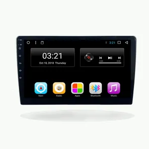 Rádio capacitivo de 9 polegadas Android 10 gps para carro 2Din Rádio automático 2 Din Autoradio Android tela estéreo