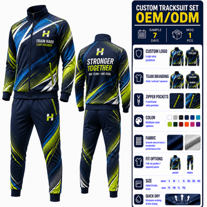 Fabricante Profesional de Conjuntos Deportivos Personalizados para Distribuidores de <span class=keywords><strong>Ropa</strong></span> <span class=keywords><strong>Deportiva</strong></span> - Product Image 1