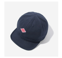 Topi Baseball Custom Navy Dad Hat Bahan Katun Twill Tanpa Struktur Profil Rendah Patch Tenun Berlian Gaya Hip Hop Kasual Unisex