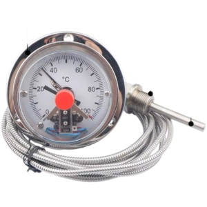 Chất lượng tốt recision 100 mét tất cả thép cách điện áp kế áp kế Nhiệt kế với Radial Điện Địa chỉ liên lạc - Product Image 2