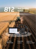 Nuevo Diseño HD812 HD818 Compatible con Isobus, Pantalla Táctil Agrícola, Navegación para Tractor, Sistema de Dirección Automática GPS para Tractor