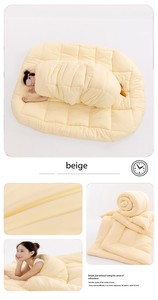 Usine traitement personnalisé épais jaune <span class=keywords><strong>lit</strong></span> couette térylène coton chaud hiver literie hôtel maison couette noyau - Product Image 2