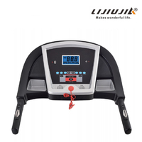 Tapis roulant Lijiujia pliable manuel, équipement de fitness, Malaisie, marche, double couche, plateau de course