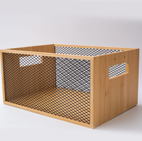 Porte-revues, porte-revues de bureau, porte-fichiers, organisateur, panier de rangement rustique pour magazines, livres, journaux, tablettes
