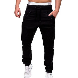 Hot Selling <b>Men</b> Casual <b>Joggers</b> Pants Solid Thin <b>Cargo</b> Sweatpants Male Multi-pocket Trousers New <b>Mens</b> Sportswear - Product Image 4