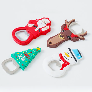 Bán hàng nóng PVC phim hoạt hình động vật tủ lạnh nam châm mở chai cá nhân Tùy chỉnh cao su dễ thương mở chai Trái Tim Mở chai - Product Image 1